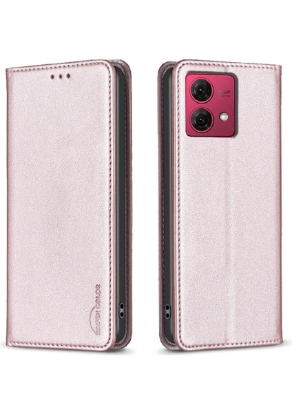 Motorola Moto G84 5g Iş Manyetik Cüzdan Pu Deri Için Flip Case (Yurt Dışından)