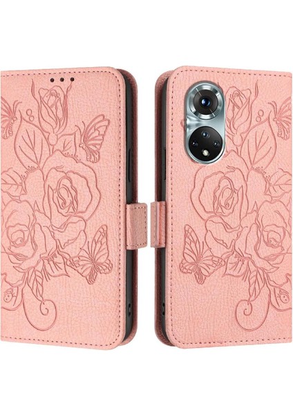 Kredi Kartı Yuvası Manyetik Cüzdan ile Huawei Nova 9 Pro Pu Deri Kılıf (Yurt Dışından)