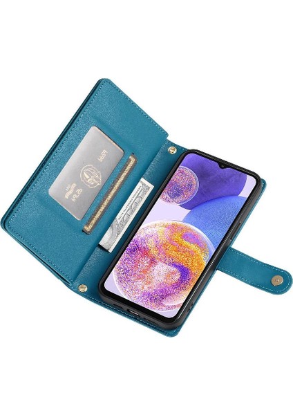 Samsung Galaxy M13 4g Kickstand Cüzdan Bölmesi Kartı Için Flip Case (Yurt Dışından) fırsatları