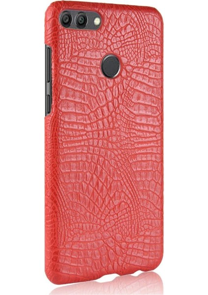 Huawei Y9 2018 Klasik Timsah Moda Kapak Için Şık Klasik Kılıf (Yurt Dışından) modelleri