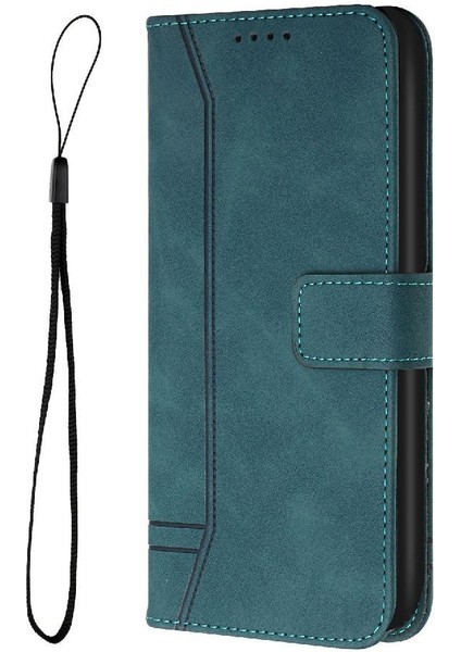 Oppo A78 4g Için Telefon Kılıfı Pu Deri Flip Folio Cüzdan El Kayışı Kapatma (Yurt Dışından) indirimleri
