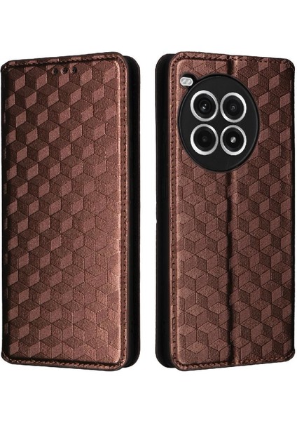 Oneplus Ace 3 Pro Için Flip Case Manyetik Kapatma Cüzdan Pu Deri Kart (Yurt Dışından)