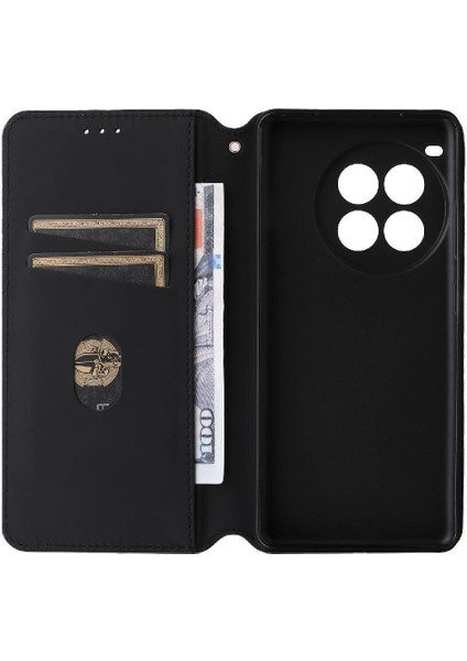 Oneplus Ace 3 Pro Için Flip Case Manyetik Kapatma Cüzdan Pu Deri Kart (Yurt Dışından) fiyatları
