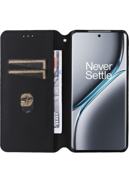 Oneplus Ace 3 Pro Için Flip Case Manyetik Kapatma Cüzdan Pu Deri Kart (Yurt Dışından) fırsatları