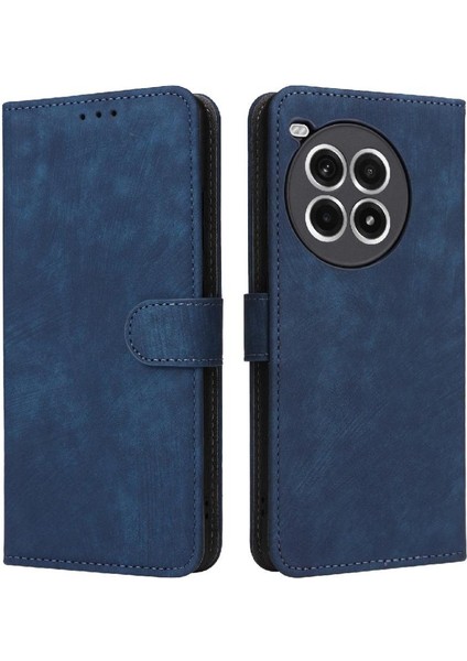 Oneplus Ace 3 Pro Için Kılıf Pu Deri Flip Folio Cüzdan Manyetik Kapatma (Yurt Dışından)