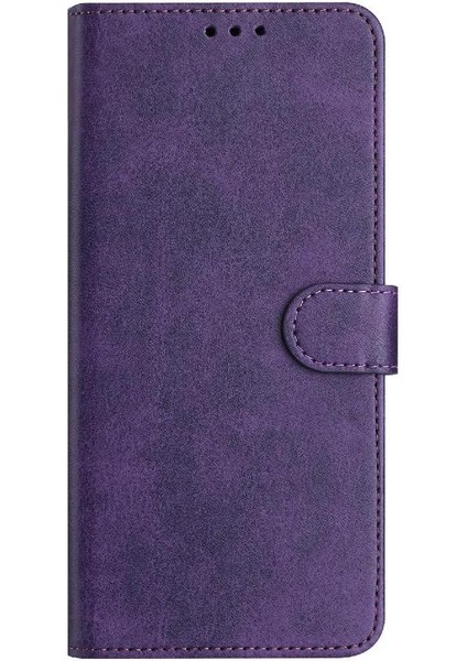 Kart Yuvası Saf Renk Pu ile Realme 12 Pro Artı Kickstand Için Flip Case (Yurt Dışından)