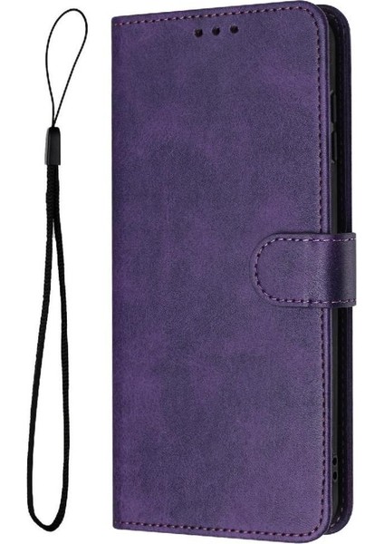 Kart Yuvası Saf Renk Pu ile Realme 12 Pro Artı Kickstand Için Flip Case (Yurt Dışından)