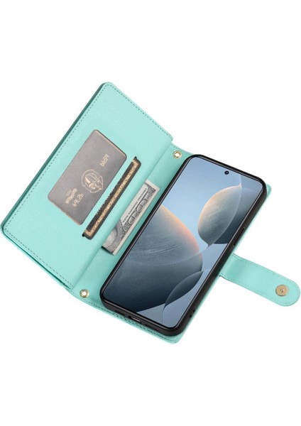 Xiaomi Poco X6 Pro Bilek Kayışı Çok Fonksiyonlu Kart Yuvaları Için Flip Case (Yurt Dışından) modelleri
