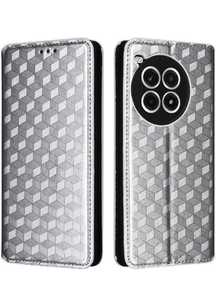 Oneplus Ace 3 Pro Için Flip Case Manyetik Kapatma Cüzdan Pu Deri Kart (Yurt Dışından)