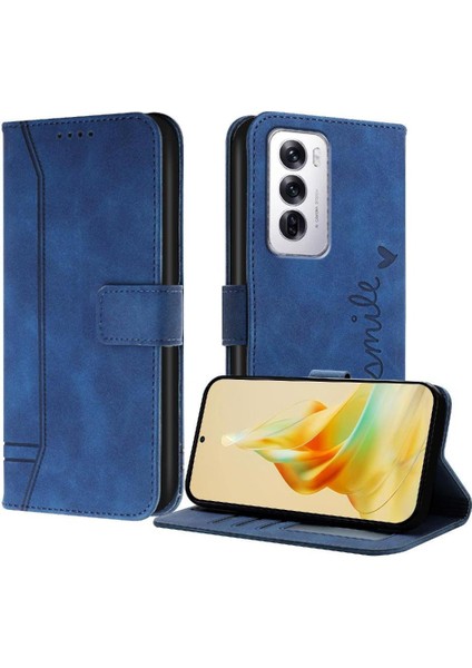 Oppo Phone 12 5g Için Telefon Kılıfı Pu Deri Manyetik Kapatma Flip Folio Kart (Yurt Dışından)