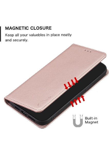 Xiaomi 14 Iş Manyetik Cüzdan Çok Renkli Pu Deri Için Flip Case (Yurt Dışından)