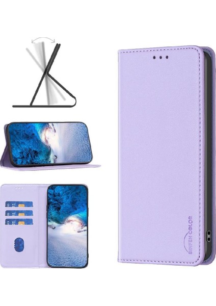 Xiaomi Redmi Not 12 Için Flip Case Pro Artı Pu Deri Manyetik Cüzdan (Yurt Dışından)