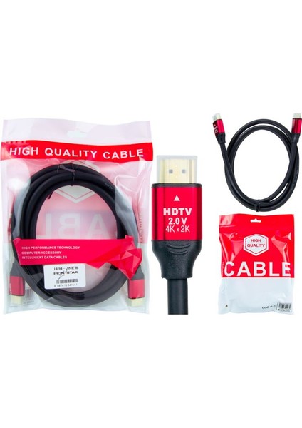 Ironstar 1.kalite 2 mt HDMI Kablo;class