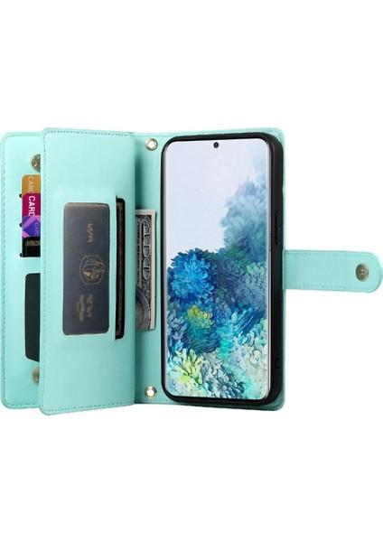 Samsung Galaxy S20 Artı Bilek Kayışı Çok Fonksiyonlu Kart Için Flip Case (Yurt Dışından) modelleri