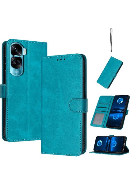 Kart Yuvası Pu Saf Toka Kickstand ile Onur 90 Lite Için Flip Case (Yurt Dışından)