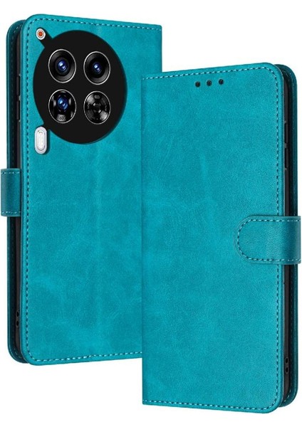 Tecno Camon 30 Premier 5g Için Kart Yuvası ile Pu Deri ile Flip Case (Yurt Dışından)