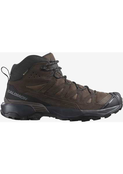 x Ultra 360 Leather Mid Gore-Tex Erkek Outdoor Botu - Koyu Kahve