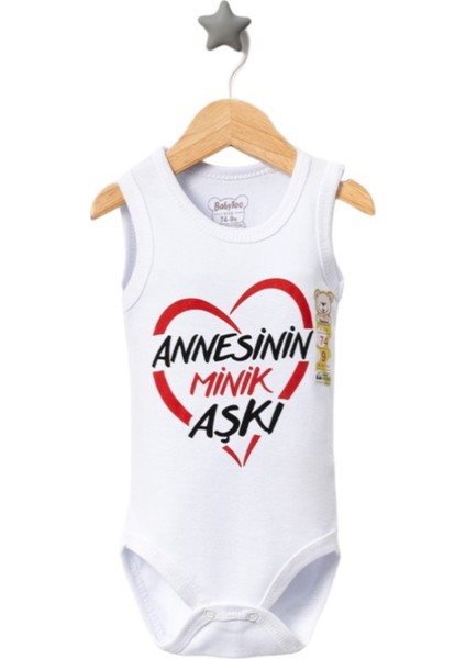 Annesinin Minik Aşkı Çıtcıtlı Kolsuz Bebek Badi