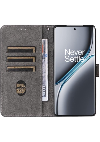 Oneplus Ace 3 Pro Için Kılıf Pu Deri Flip Folio Cüzdan Manyetik Kapatma (Yurt Dışından) fiyatları