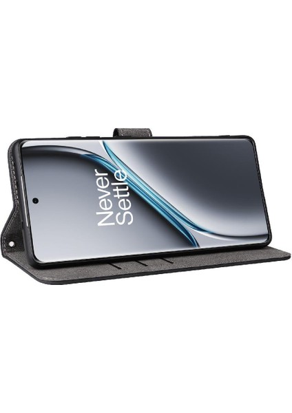 Oneplus Ace 3 Pro Için Kılıf Pu Deri Flip Folio Cüzdan Manyetik Kapatma (Yurt Dışından) fırsatları