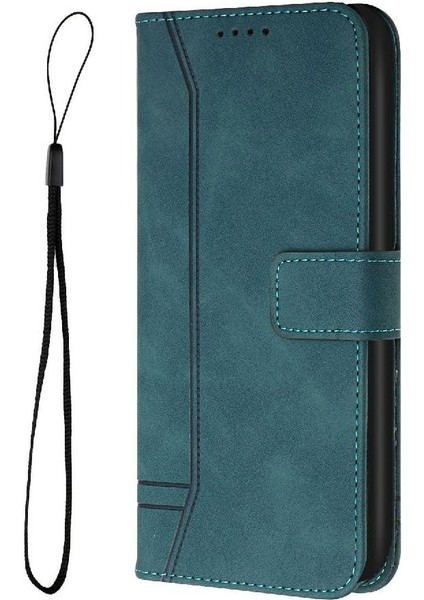 Realme 12 Artı Flip Folio Cüzdan Için Telefon Kılıfı El Kayışı Manyetik Pu (Yurt Dışından) modelleri