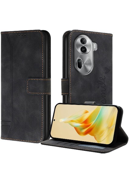 Oppo Phone 11 Pro 5g Için Telefon Kılıfı Kart Yuvaları Kapak El Kayışı Flip Folio (Yurt Dışından)