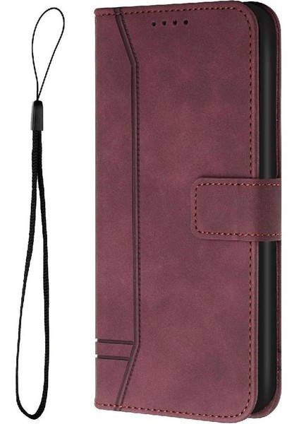 Telefon Kılıfı Için Oppo Oppo 10 Pro 5g Flip Folio Cüzdan Pu Deri Manyetik (Yurt Dışından)
