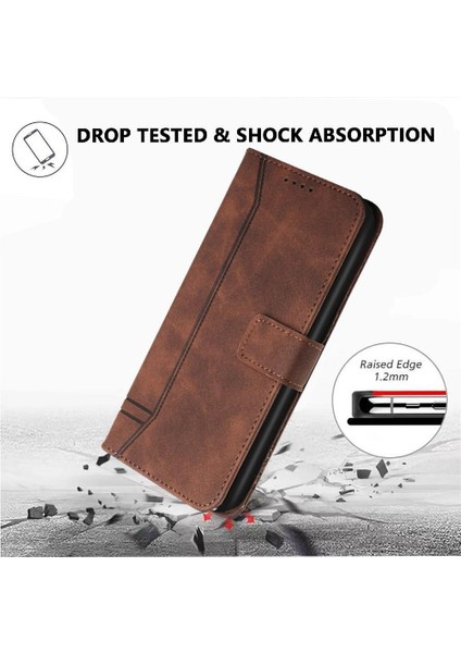Oppo A78 4g Için Telefon Kılıfı Pu Deri Flip Folio Cüzdan El Kayışı Kapatma (Yurt Dışından) modelleri