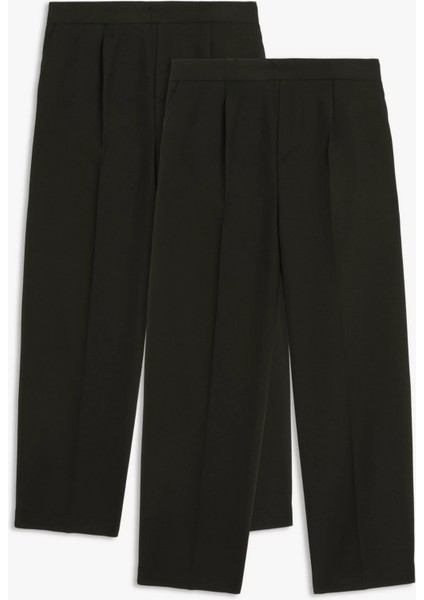 Çocuk Eşofman Belli Rahat Kalıp Kumaş Okul Pantolonu modelleri