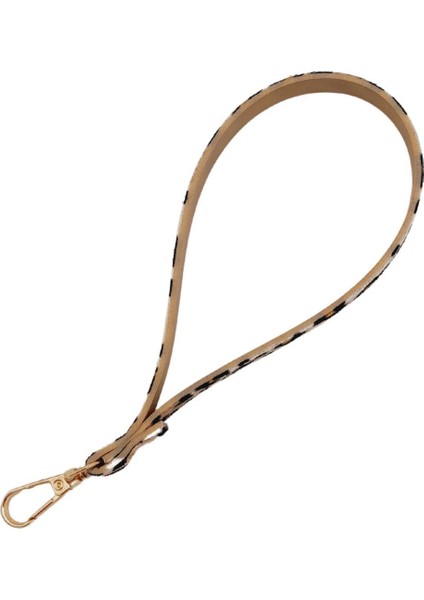 Suni Deri Elcik Leopar Desen Light Gold Metal fiyatları