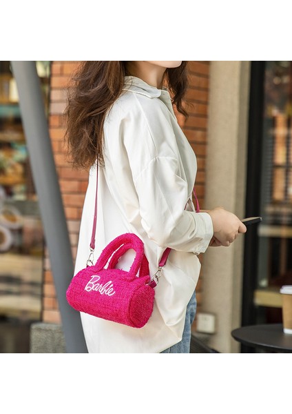 Barbie Tasarımlı Kadın Omuz Çantası - Pembe (Yurt Dışından) modelleri