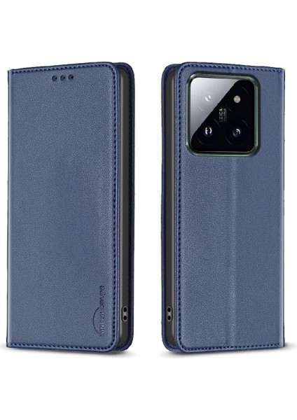 Xiaomi 14 Pro Manyetik Cüzdan Çoklu Kart Yuvası Iş Pu Için Flip Case (Yurt Dışından) indirimleri