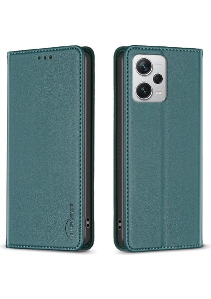 Xiaomi Redmi Not 12 Için Flip Case Pro Artı Pu Deri Manyetik Cüzdan (Yurt Dışından)