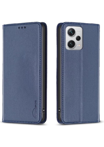 Xiaomi Redmi Not 12 Için Flip Case Pro Artı Pu Deri Manyetik Cüzdan (Yurt Dışından)