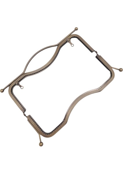 27 cm Üstten Tutmalı Çanta Klipsi Çanta Bursu Antik Metal fırsatları