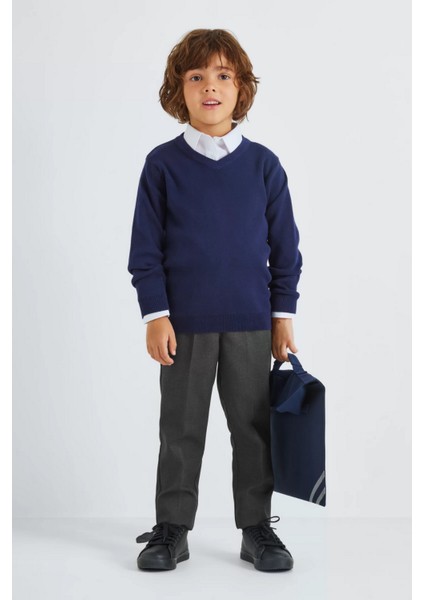 Çocuk Likralı Beli Lastikli Ilkokul Ortaokul Okul Pantolonu fiyatları