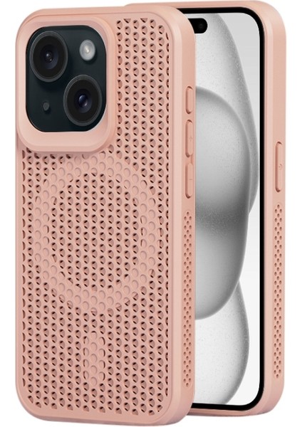iPhone 15 Kılıf Magsafe Özellikli Heat Dissipation Kapak