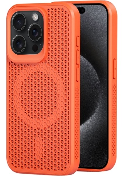 iPhone 15 Pro Max Kılıf Magsafe Özellikli Heat Dissipation Kapak