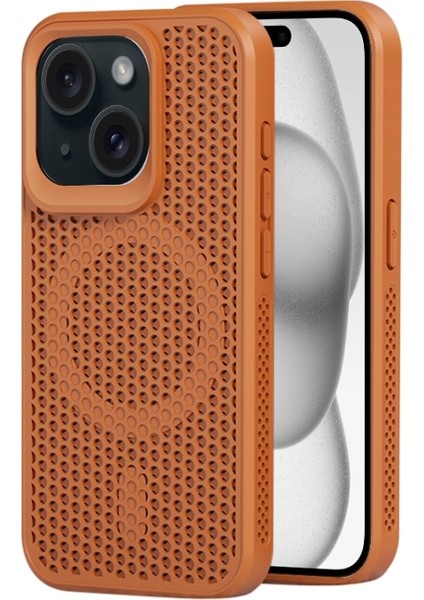 iPhone 15 Kılıf Magsafe Özellikli Heat Dissipation Kapak