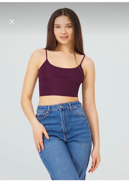 Lazer Kesim Crop Atlet