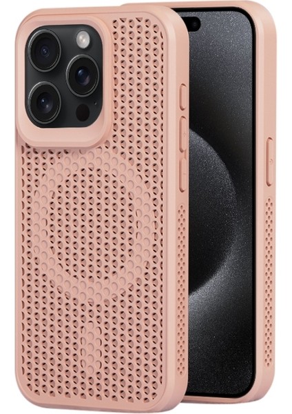 iPhone 15 Pro Max Kılıf Magsafe Özellikli Heat Dissipation Kapak