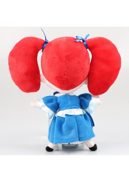 Poppy Playtime Kızıl Saçlı Kız Bebek Peluş 0yuncak 25CM - Mavi/kırmızı (Yurt Dışından)