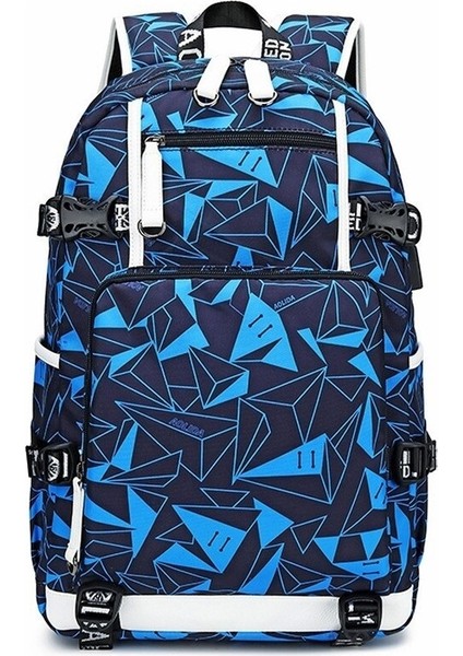 Yüksek Yüzlü Okul Çantası Omuz Çantası Erkek Yeni Basit Ortaokul Öğrencisi Okul Çantası Sıcak Transfer Rahat Erkek Çantası (Yurt Dışından)