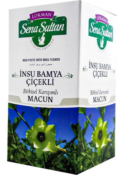 Insu Bamya Çiçekli Macun 420 gr