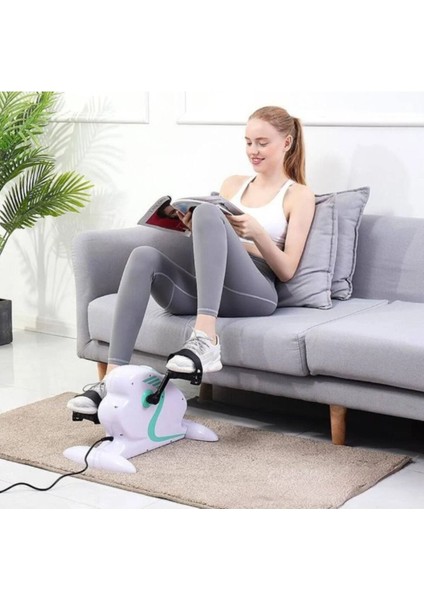 Beyaz Çok Fonksiyonlu Egzersiz Robot Bisikleti Ayak Pedalı fırsatları