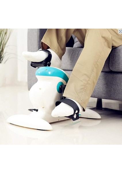 Beyaz Çok Fonksiyonlu Egzersiz Robot Bisikleti Ayak Pedalı indirimleri