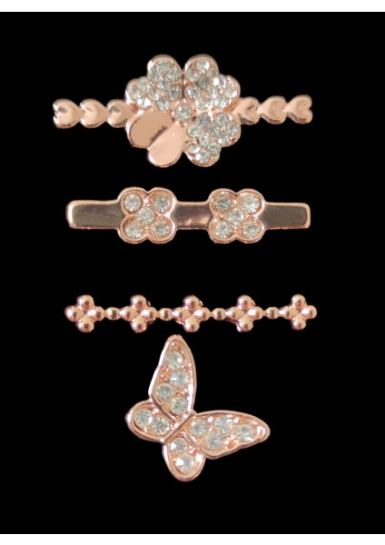 Charm 20 mm / 22 mm Silikon ve Apple Watch Silikon Kordonlar Için Uyumlu Kordon Süsü Şanslı Yonca fiyatları