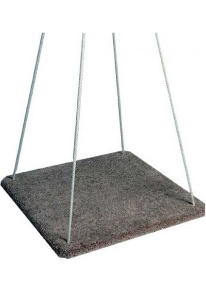Kumaş Kaplama Platform Salıncak 70X70 cm