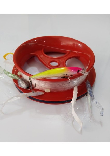 Sırtı Takımı Tekne Avcılığı - Silikon Balıklı ( Palamut - Akya - Kofana - Barracuda - Lambuka )