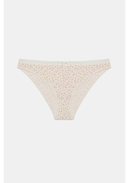 Little Daisy 3lü Pointel Çok Renkli Slip Külot